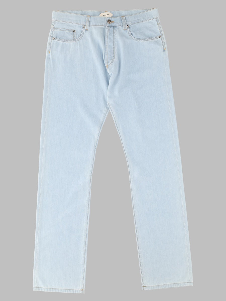 Versace Men Jeans In Denim Di Cotone VERSACE