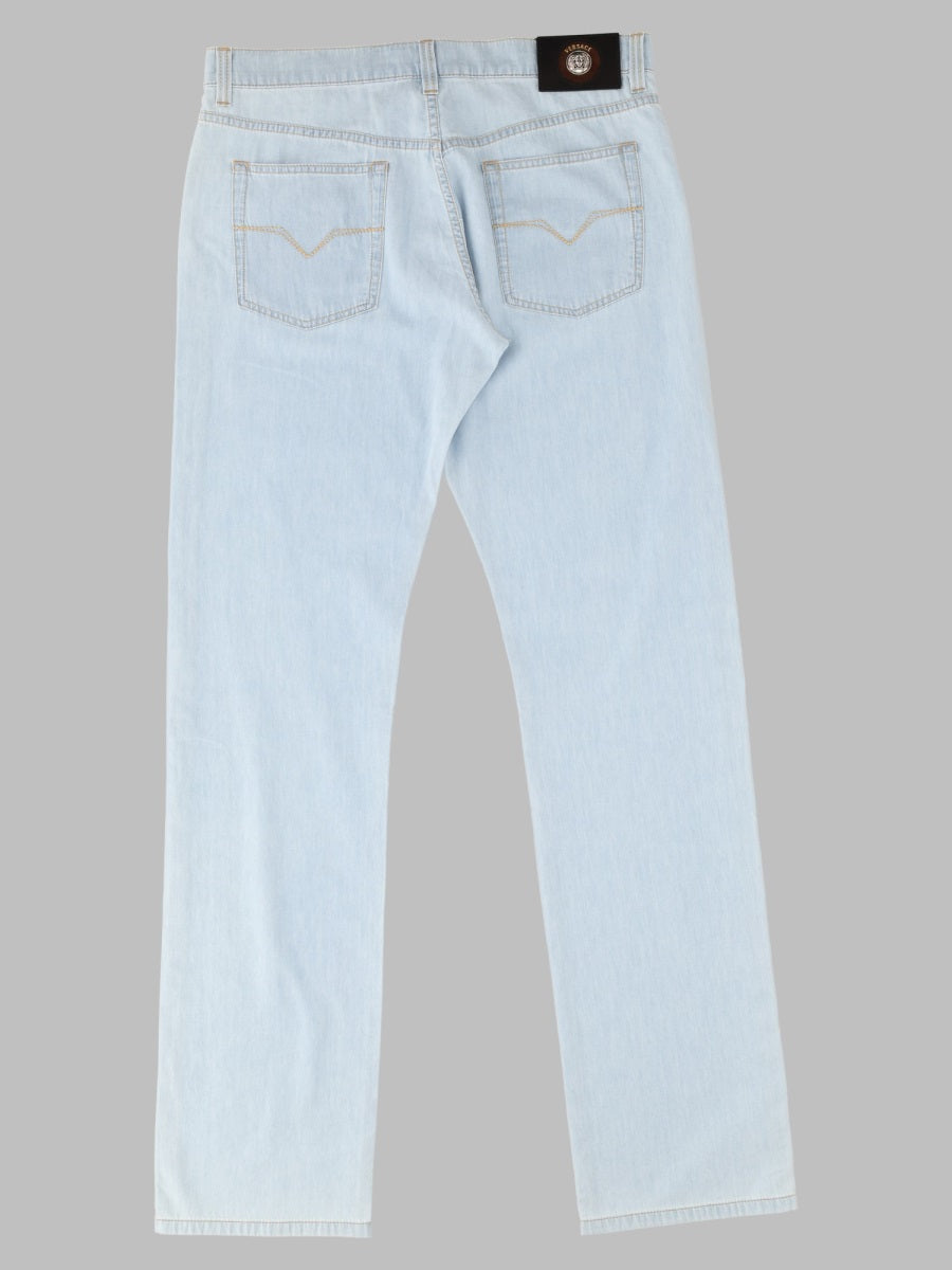 Versace Men Jeans In Denim Di Cotone VERSACE