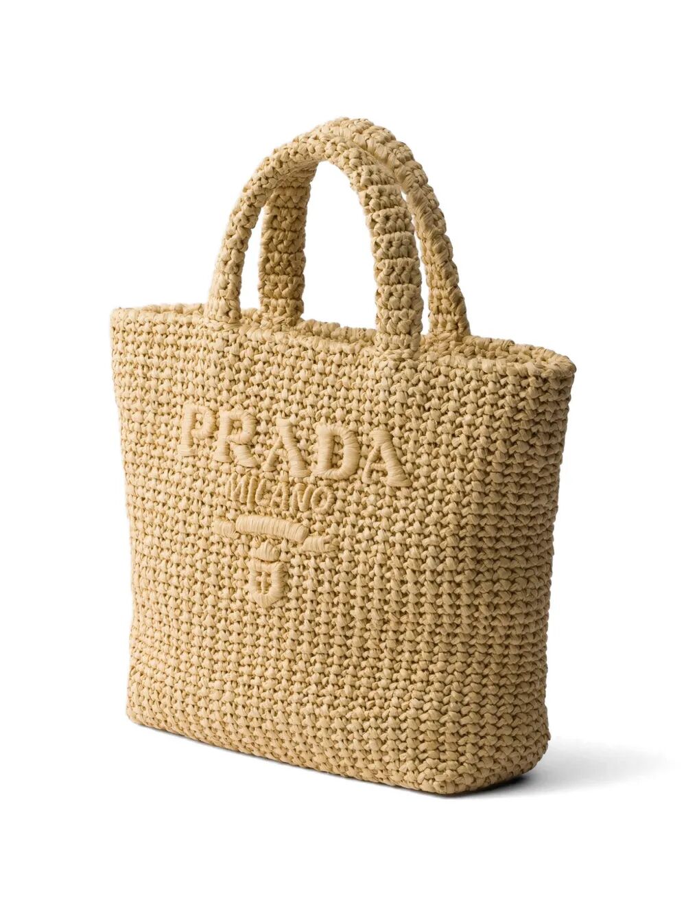 Prada Women Small Crochet Tote Bag PRADA