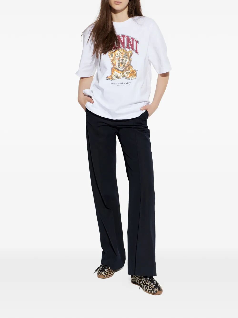 A.P.C. Women Jude Straight-Leg Trousers A.P.C.