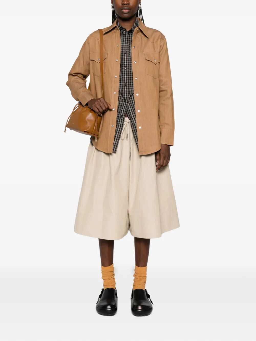 A.P.C. Women Japanese Denim Western Shirt