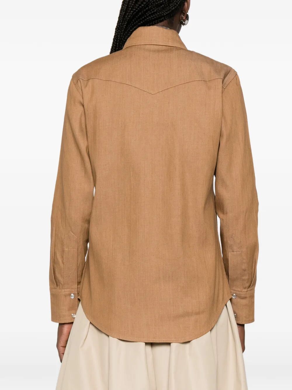 A.P.C. Women Japanese Denim Western Shirt
