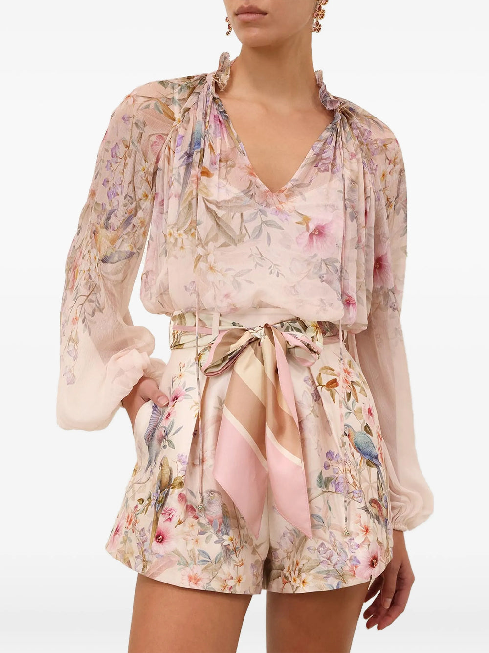 Zimmermann Women Rebellion Billow Blouse ZIMMERMANN