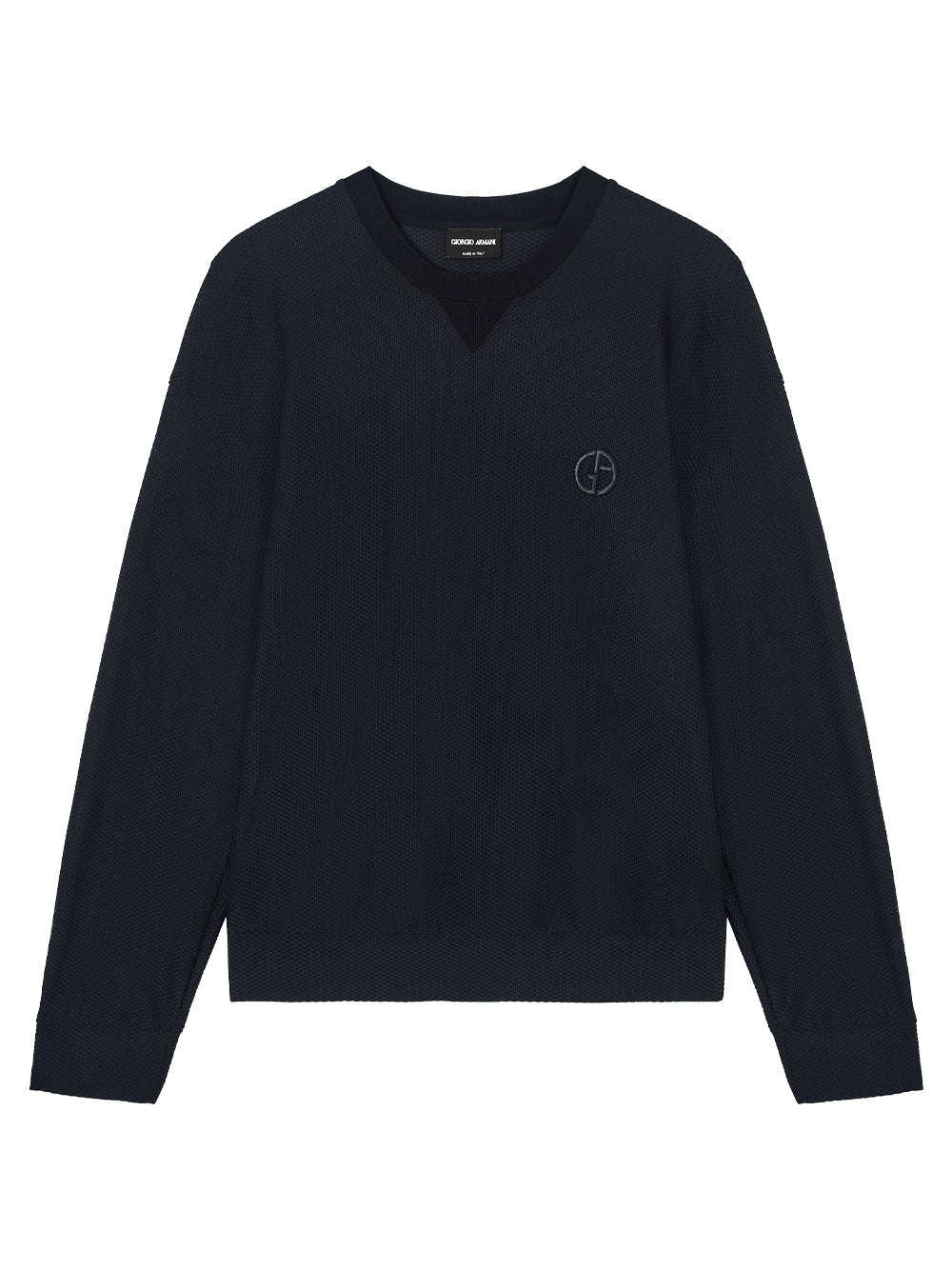 Giorgio Armani Men Technical Waffle Sweatshirt GIORGIO ARMANI