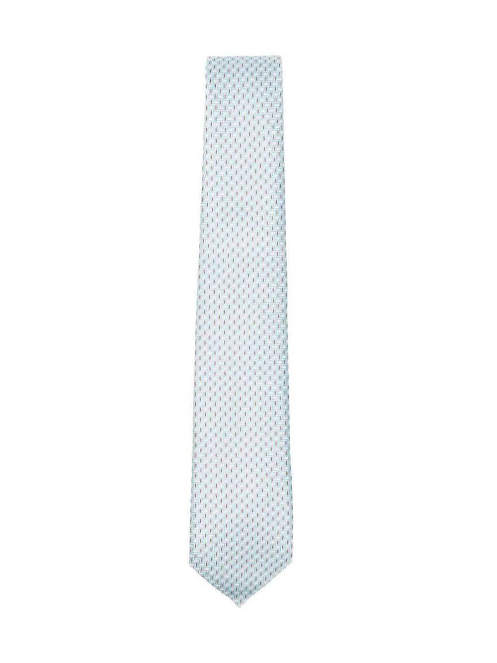 Giorgio Armani Men Geometric Pattern Silk Tie GIORGIO ARMANI