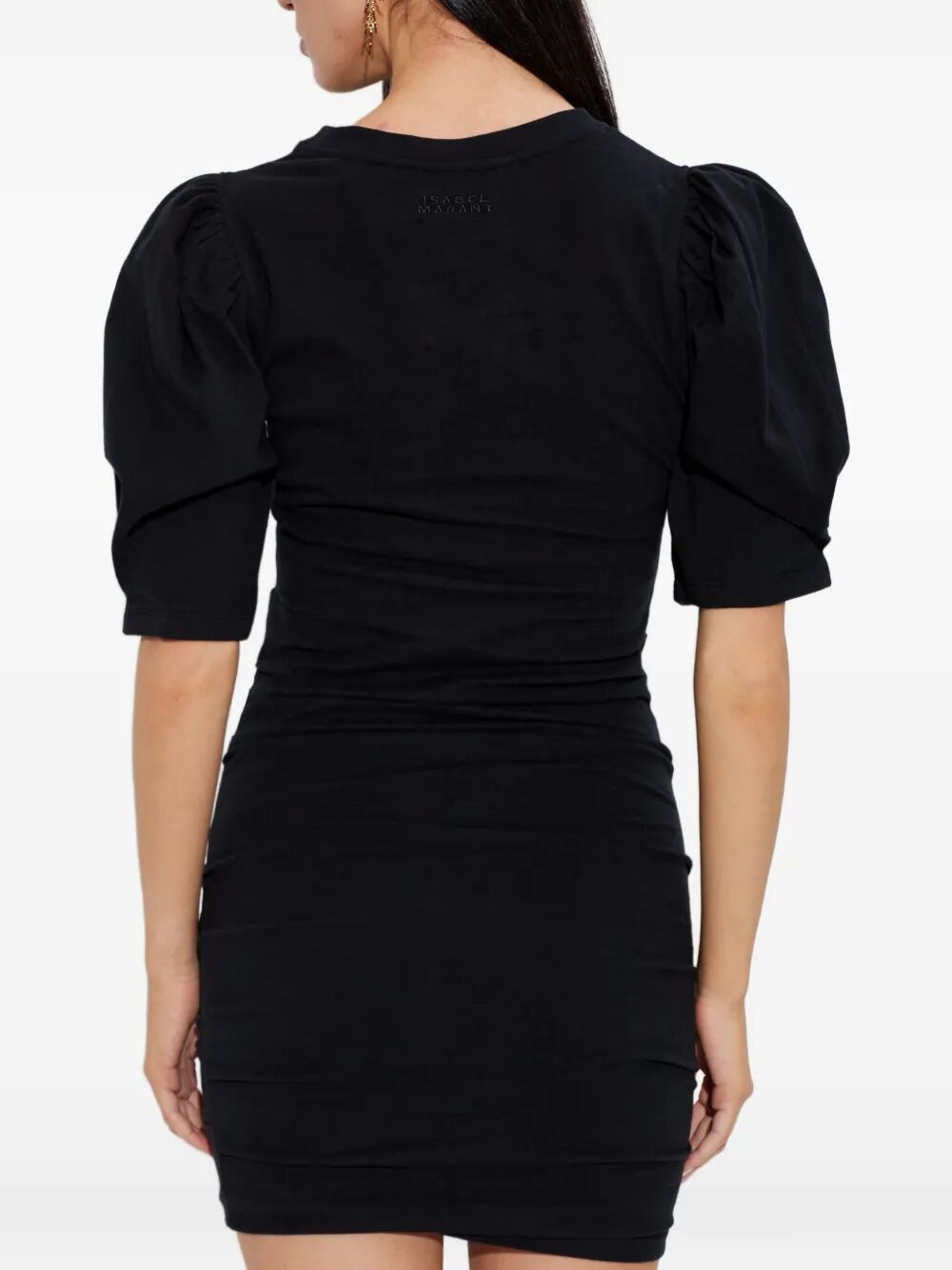 Isabel Marant Women Mylda Cotton Dress With Gathered Details ISABEL MARANT