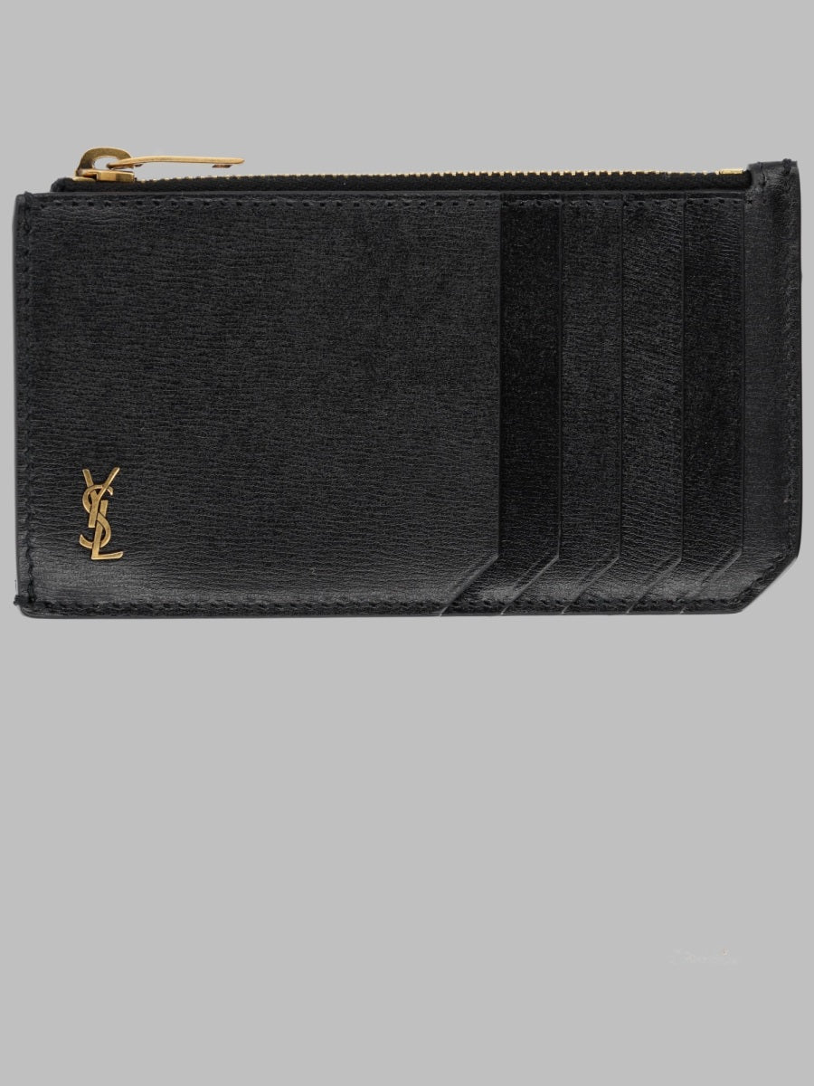Saint Laurent Men Portacarte "Fragments" Tiny Cassandre SAINT LAURENT