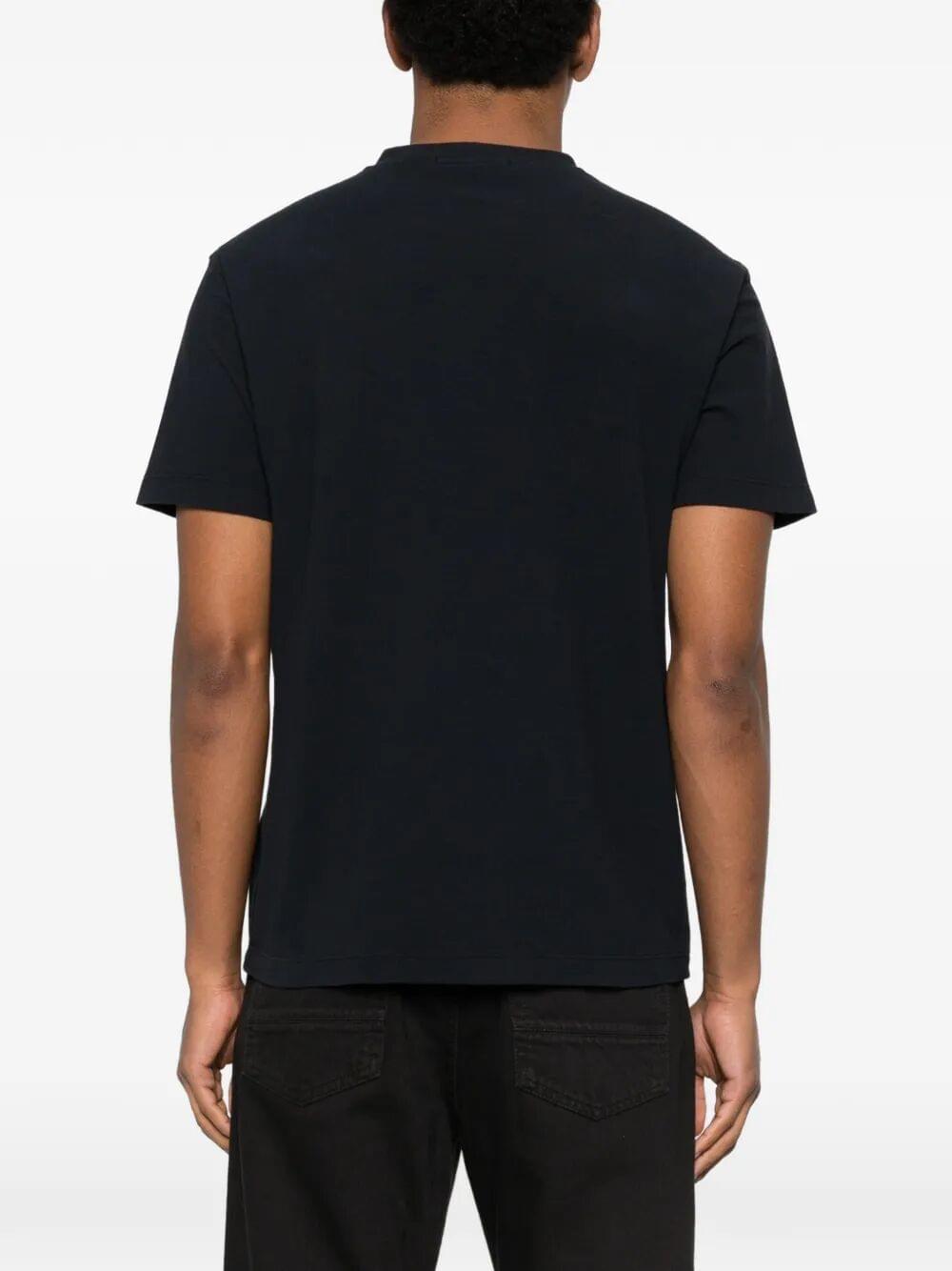 Stone Island Men Slim Fit T-Shirt With Tonal Compass Patch STONE ISLAND