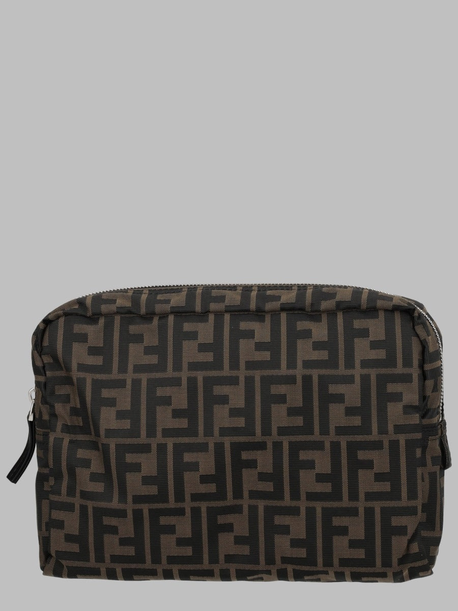 Fendi Men Beauty Case Medium In Tessuto Superlight Ff FENDI