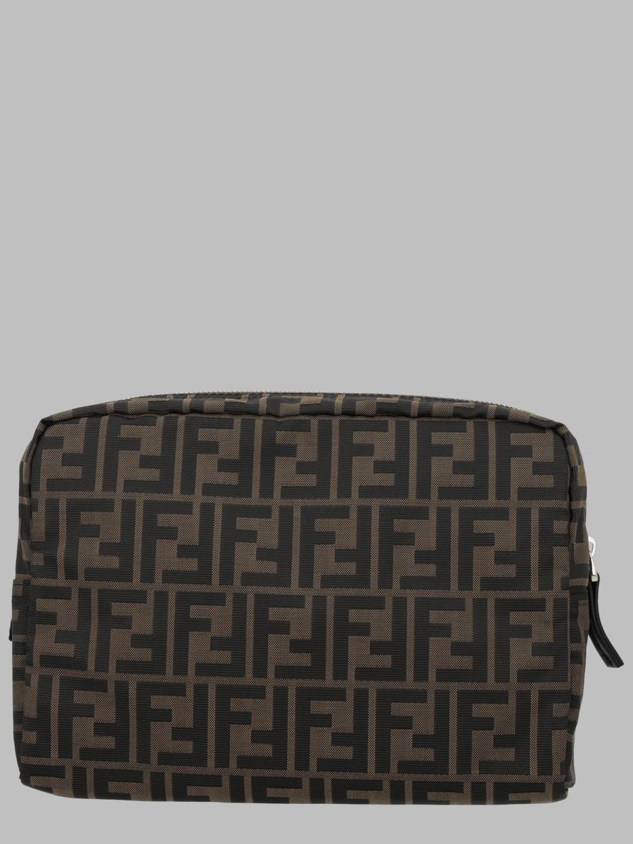 Fendi Men Beauty Case Medium In Tessuto Superlight Ff FENDI