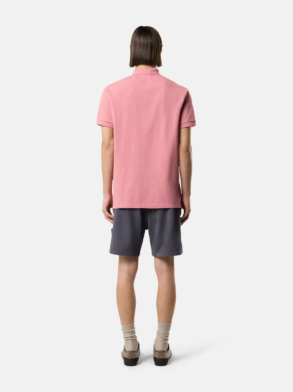 Stone Island Men Slim Fit Cotton Piqué Polo Shirt STONE ISLAND