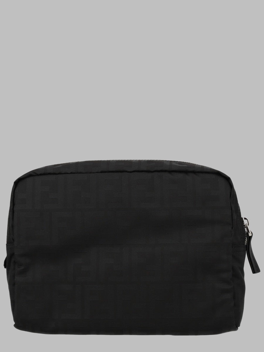 Fendi Men Beauty Case Medium In Tessuto Superlight Ff FENDI