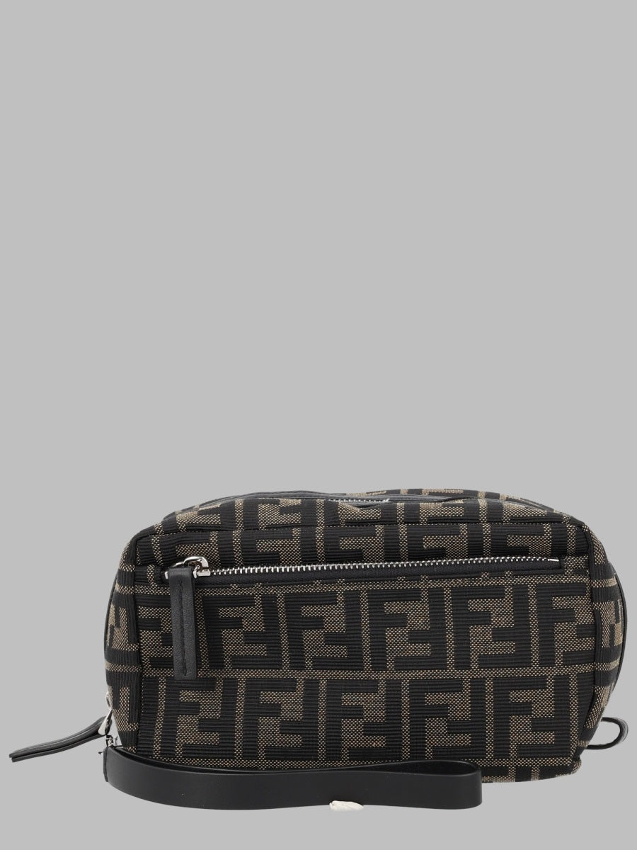 Fendi Men Beauty Case Con Doppia Zip Small FENDI