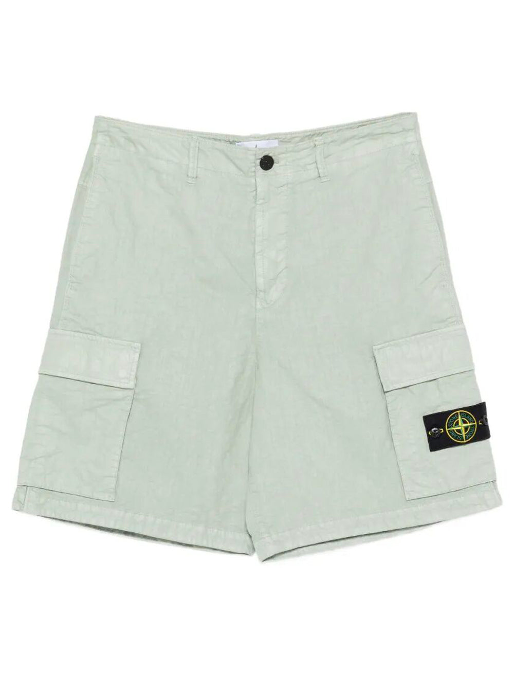 Stone Island Men Nylon Panama Loose Fit Cargo Bermudas STONE ISLAND
