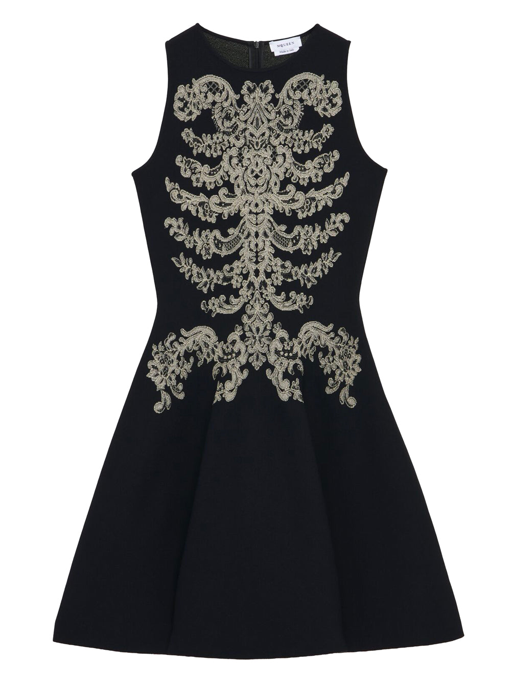 Alexander Mcqueen Women Jacq Vlm Mini Dress ALEXANDER MCQUEEN