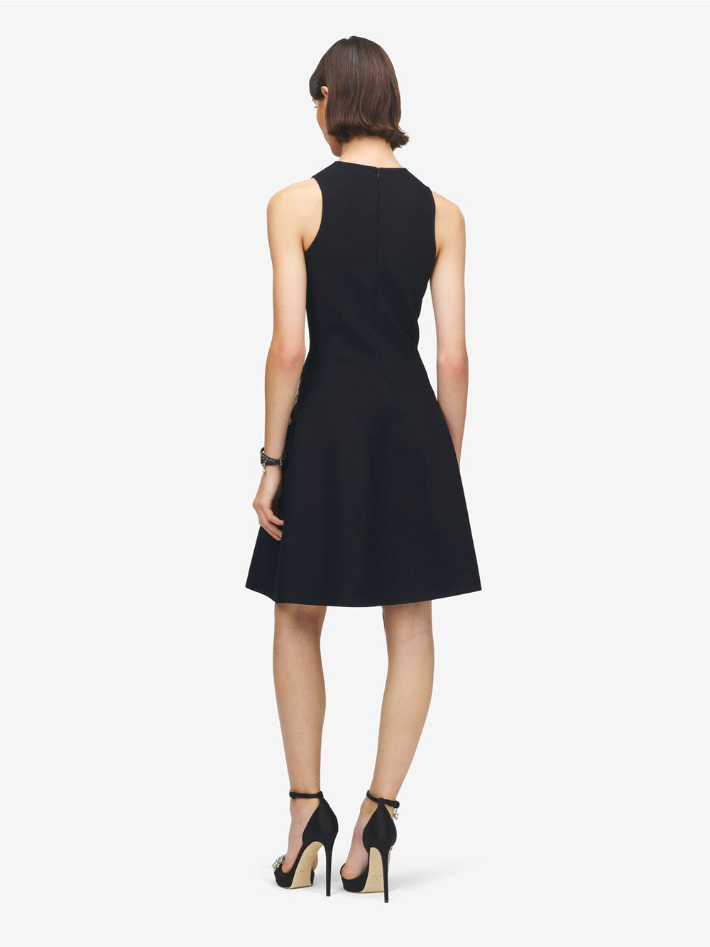 Alexander Mcqueen Women Jacq Vlm Mini Dress ALEXANDER MCQUEEN