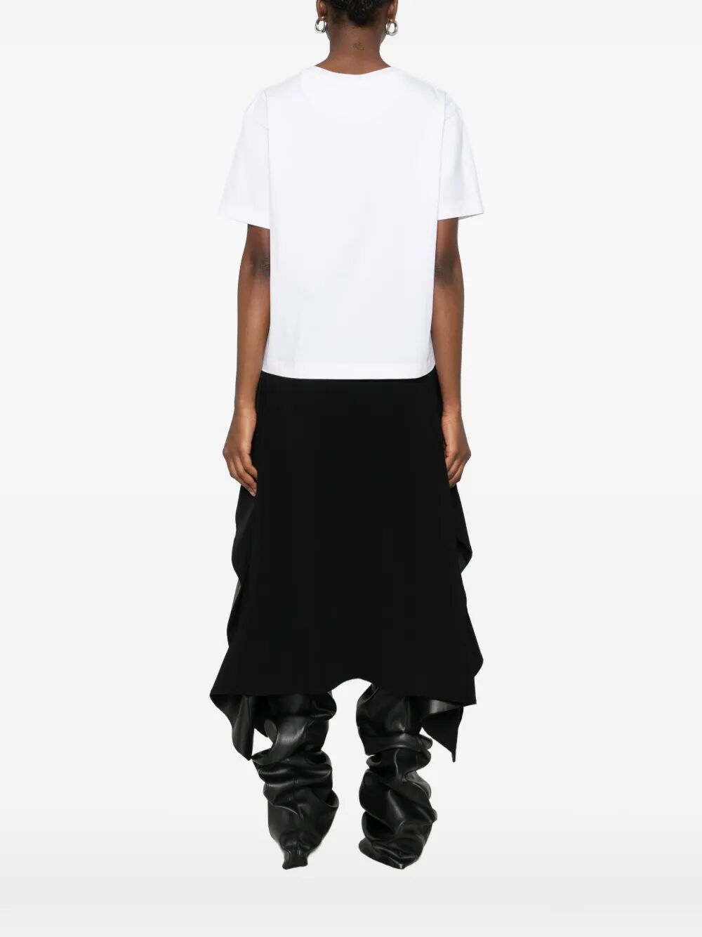 Alexander Mcqueen Women Dalmatian-Print Cotton T-Shirt ALEXANDER MCQUEEN