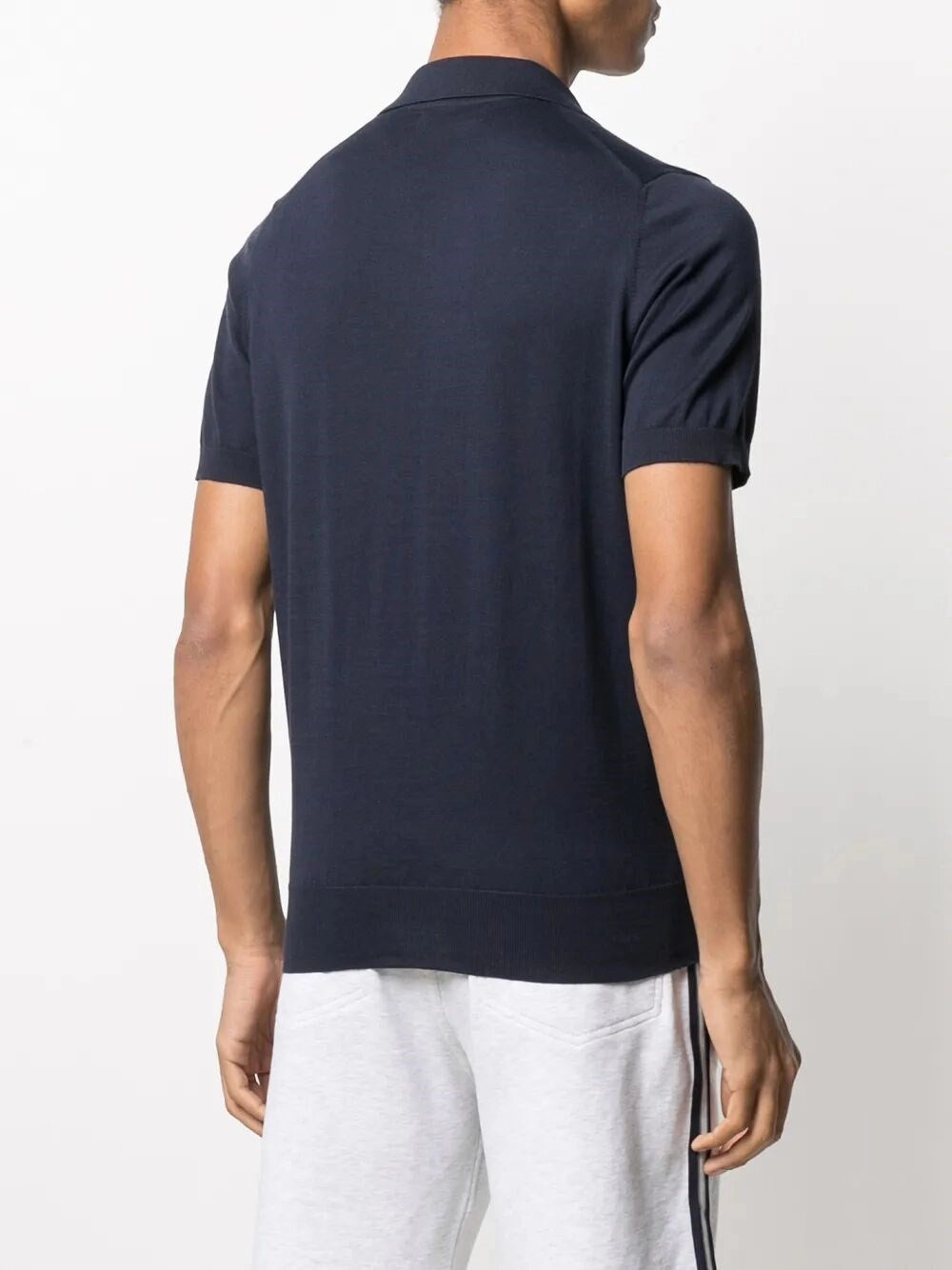 Brunello Cucinelli Men Polo-Style Sweater BRUNELLO CUCINELLI