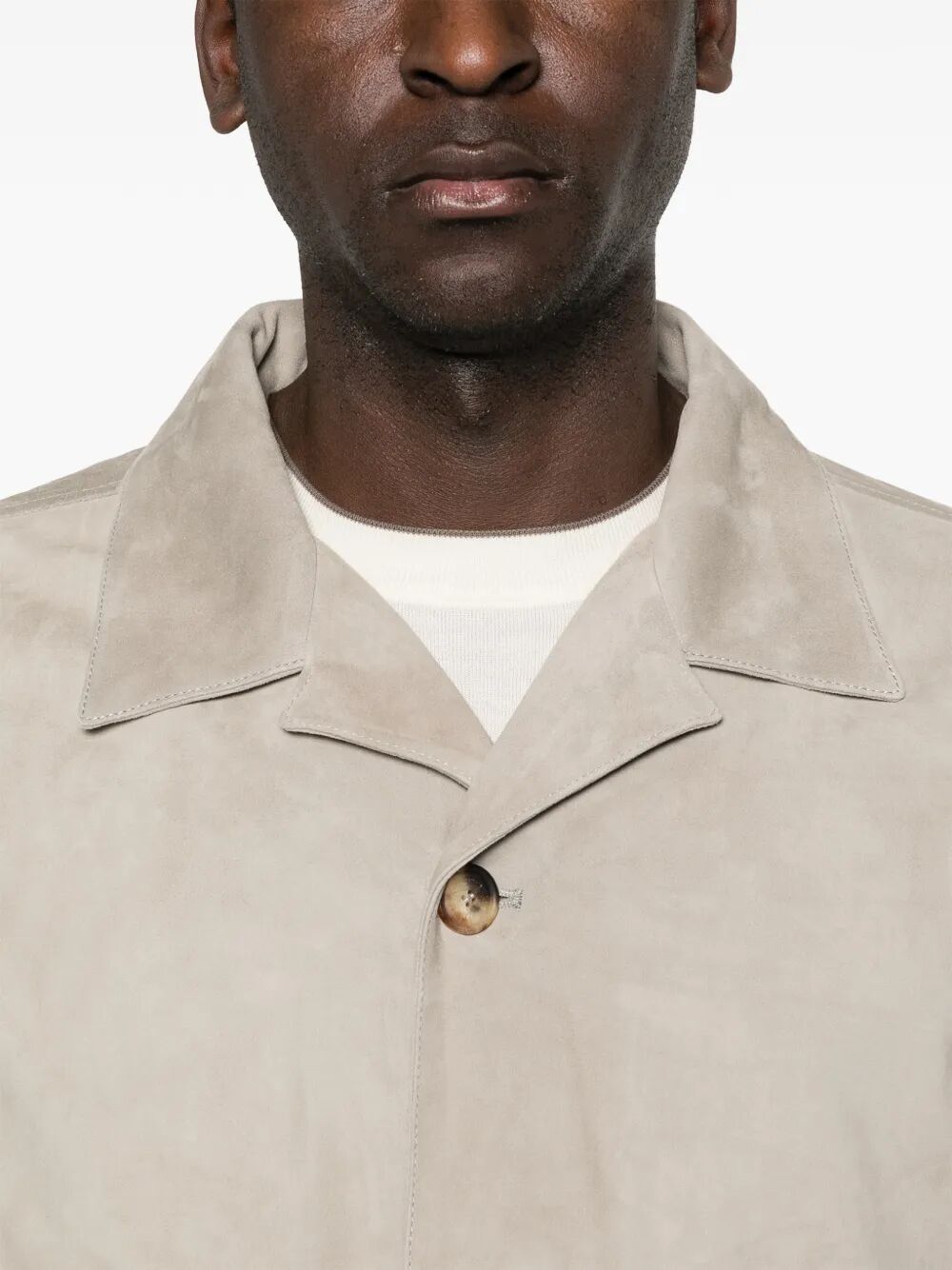 Brunello Cucinelli Men Suede Jacket BRUNELLO CUCINELLI