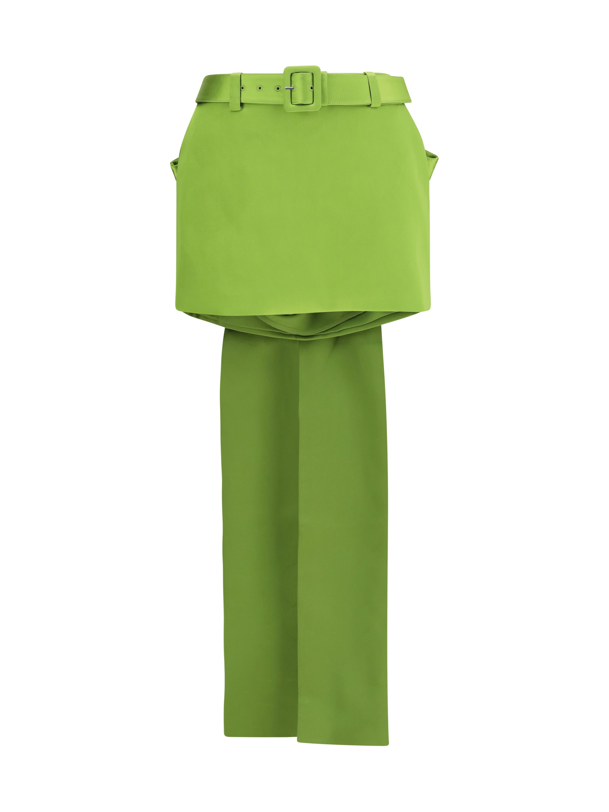 Self-Portrait Women Satin Bow Mini Skirt SELF-PORTRAIT
