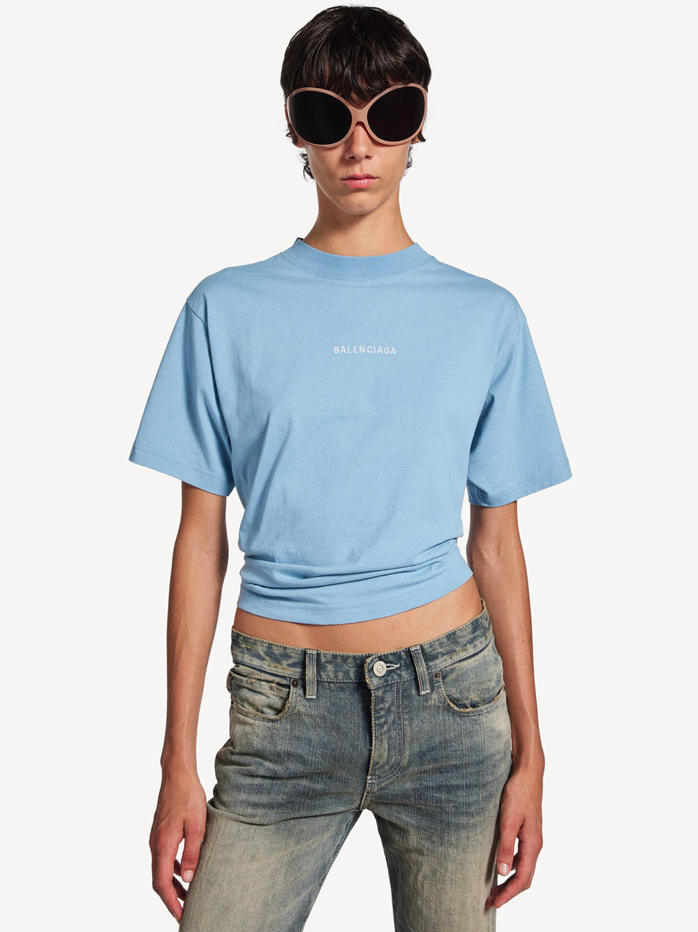 Balenciaga Women Balenciaga Back Medium Fit T-Shirt BALENCIAGA