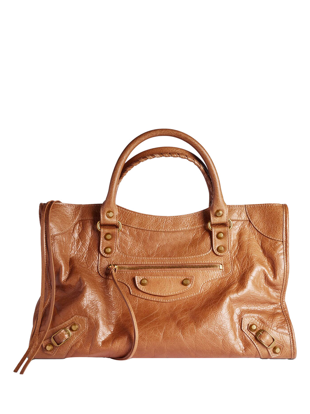 Balenciaga Women Le City Medium Bag In Arena Leather BALENCIAGA