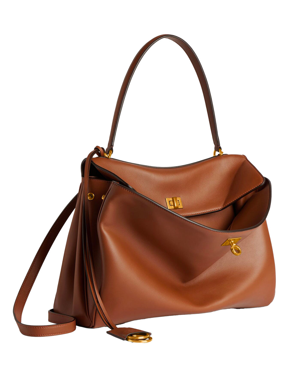 Balenciaga Women Rodeo Medium Smooth Leather Handbag BALENCIAGA