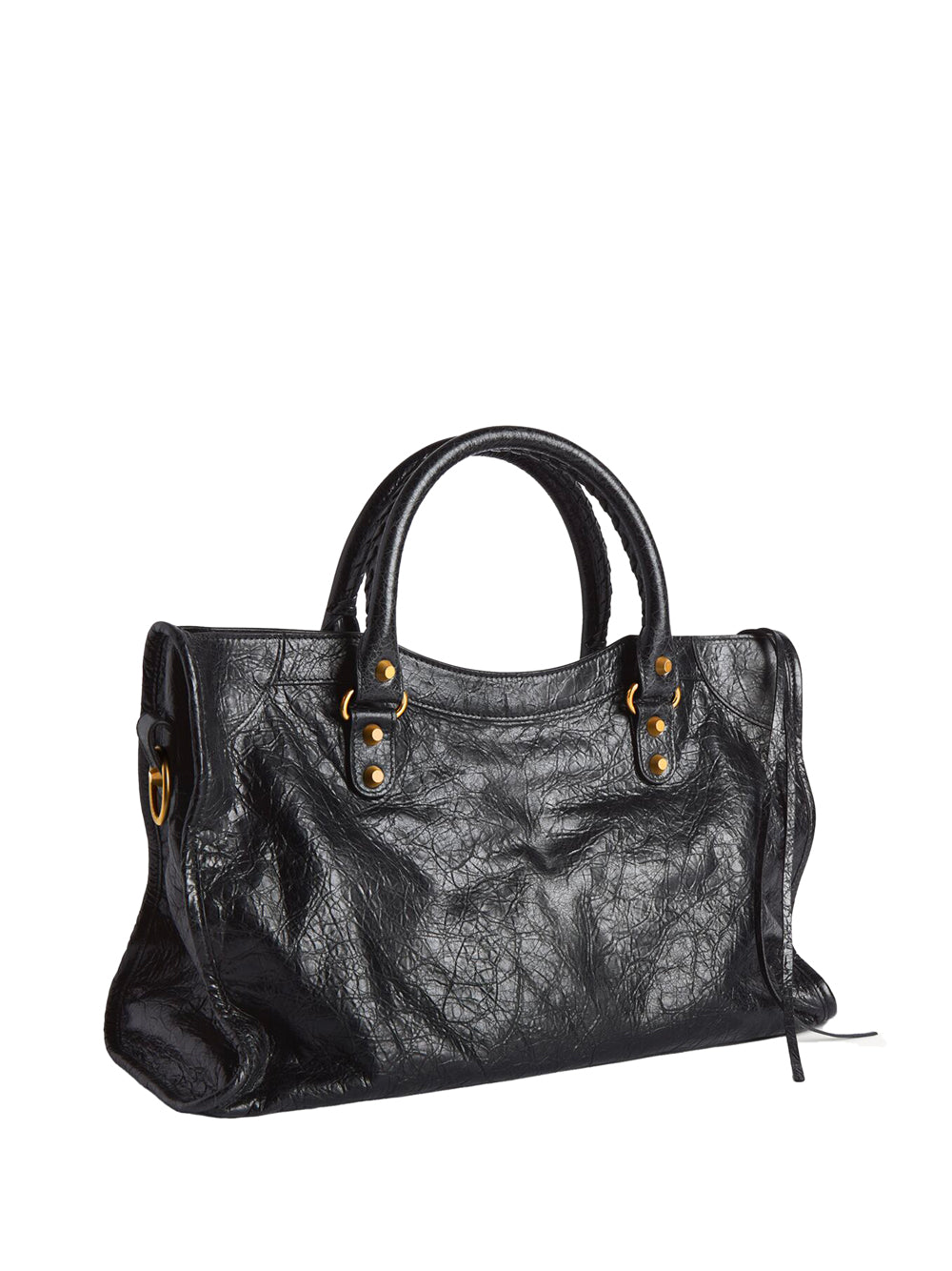 Balenciaga Women Le City Medium Bag In Arena Leather BALENCIAGA