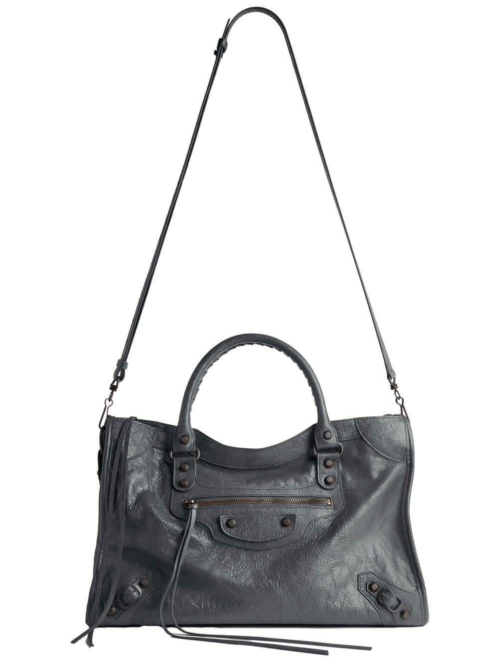 Balenciaga Women Le City Medium Bag In Arena Leather BALENCIAGA
