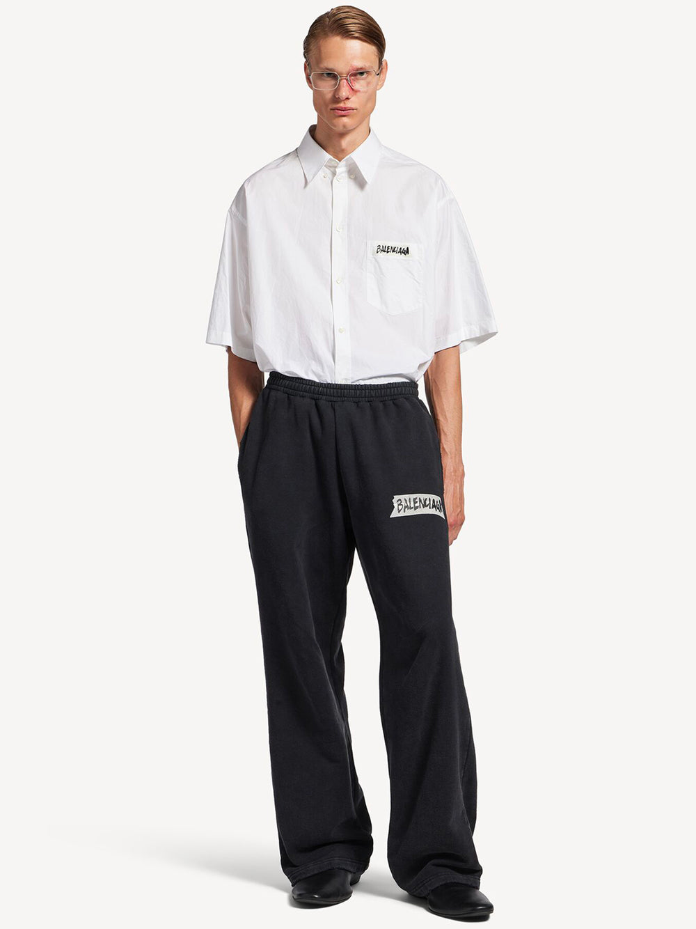 Balenciaga Men S/S Large Fit Shirt BALENCIAGA