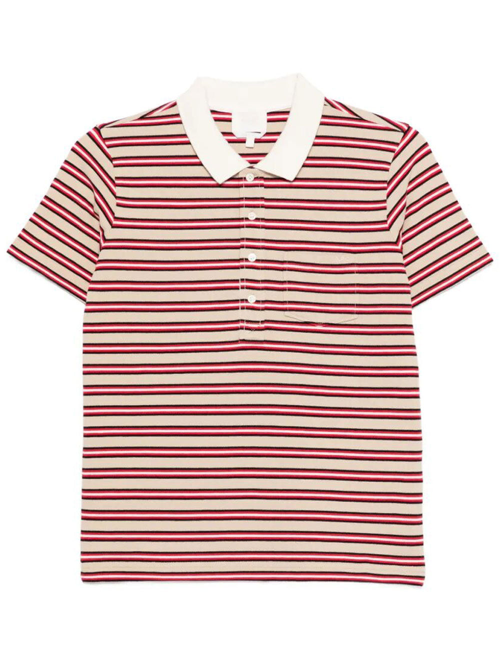 A.P.C. Women Raye Striped Cotton Polo Shirt A.P.C.