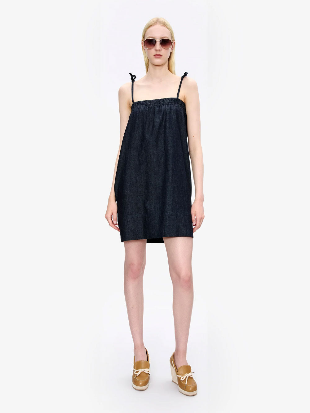 A.P.C. Women Iris Straight-Cut Denim Dress A.P.C.