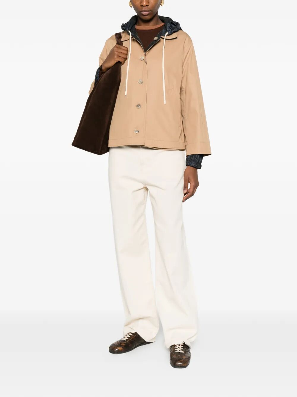 Herno Women Reversible Gabardine Short Jacket HERNO