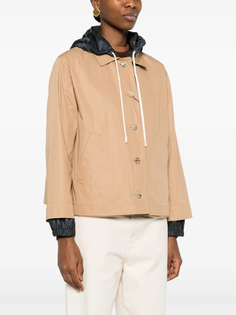 Herno Women Reversible Gabardine Short Jacket HERNO