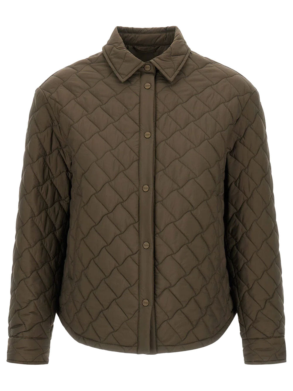 Herno Women Quilted Ecoage Waterproof Shacket HERNO