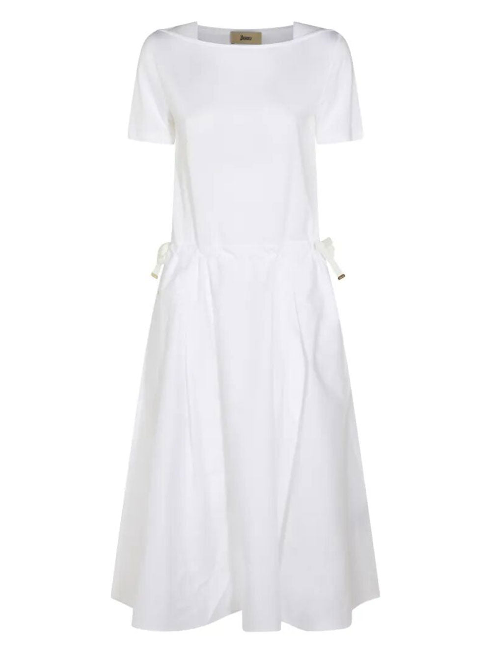 Herno Women Midi Dress With Drawcord Waist HERNO