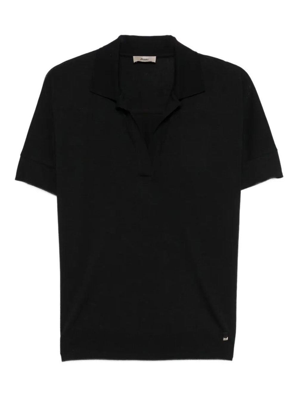 Herno Women Cotton Blend Jersey Polo HERNO
