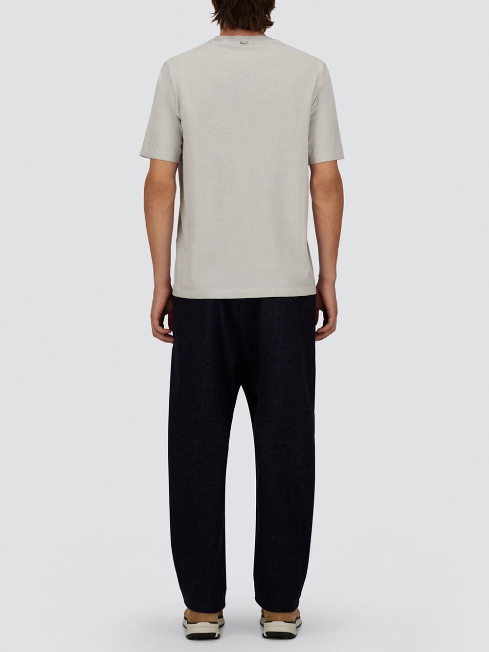 Herno Men Embroidered Logo Jersey T-Shirt HERNO