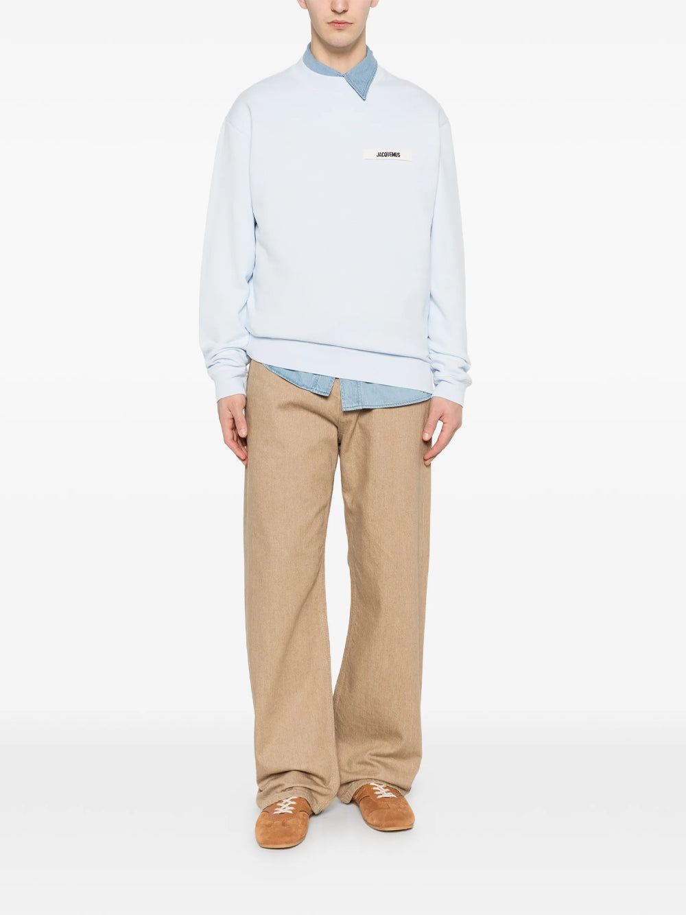 Jacquemus Men Le Sweatshirt Gros Grain In Cotton JACQUEMUS