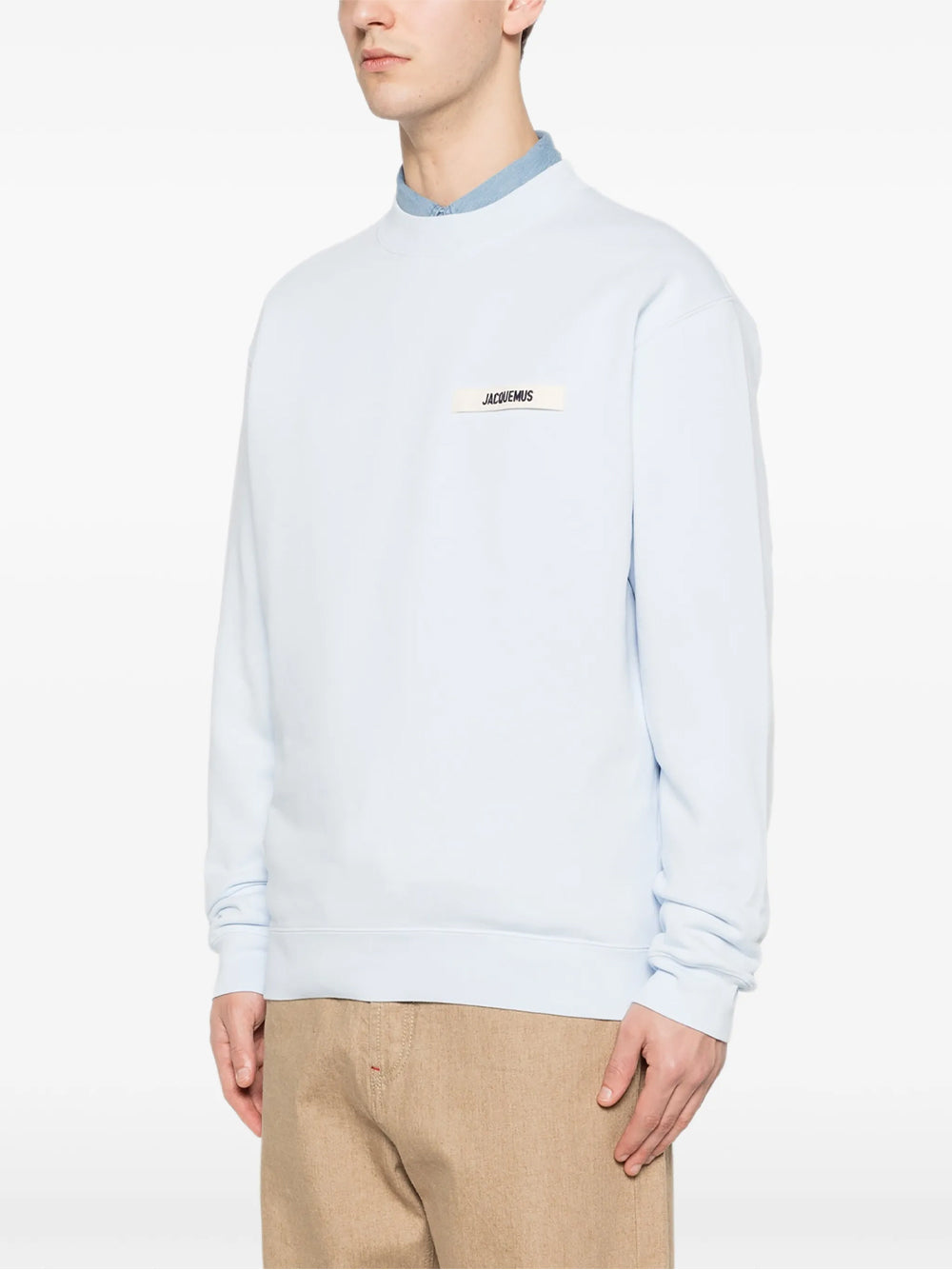 Jacquemus Men Le Sweatshirt Gros Grain In Cotton JACQUEMUS