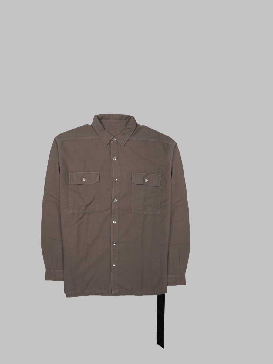 Rick Owens Drkshdw Men Overshirt "Jumbo" In Cotone RICK OWENS