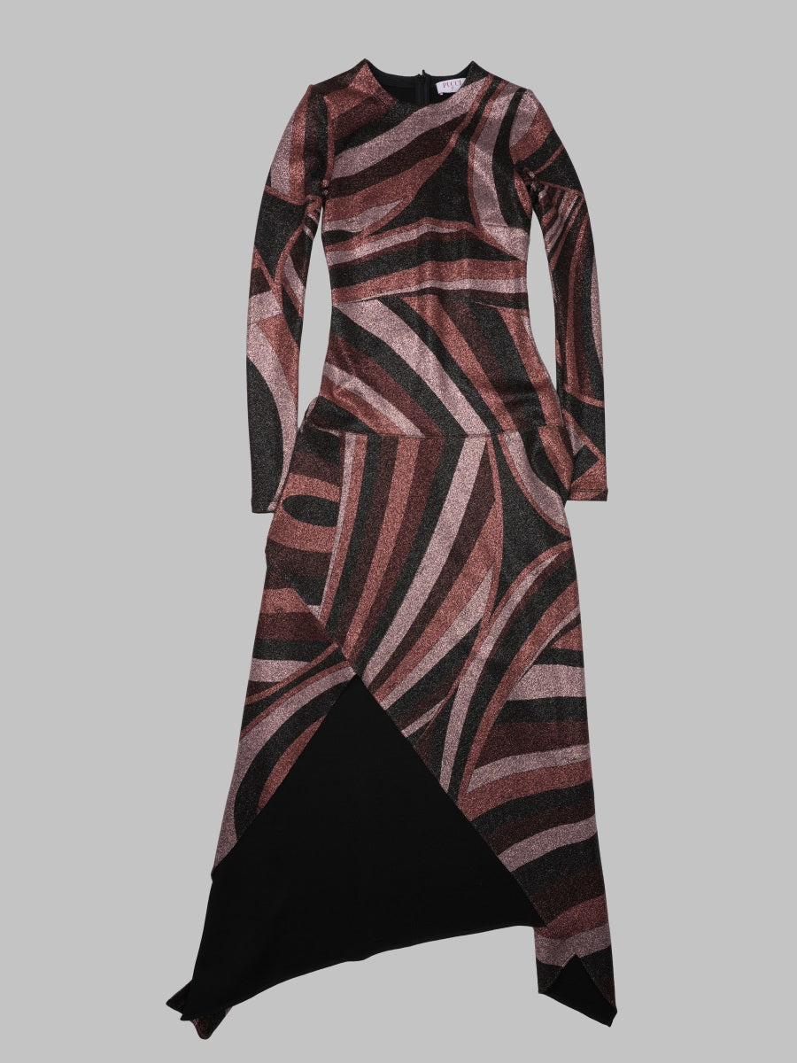 Pucci Women Abito Lungo Con Stampa "Iride" PUCCI