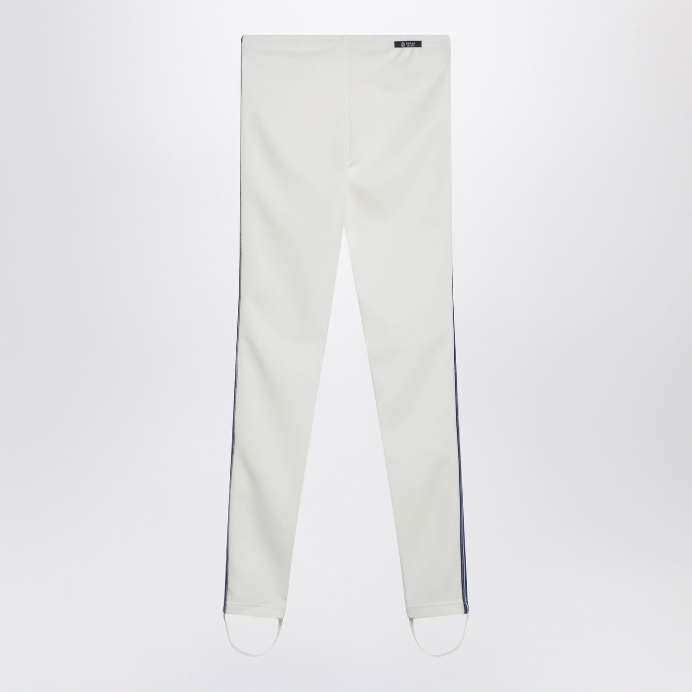 Prada Ivory Technical Fabric Leggings Women PRADA
