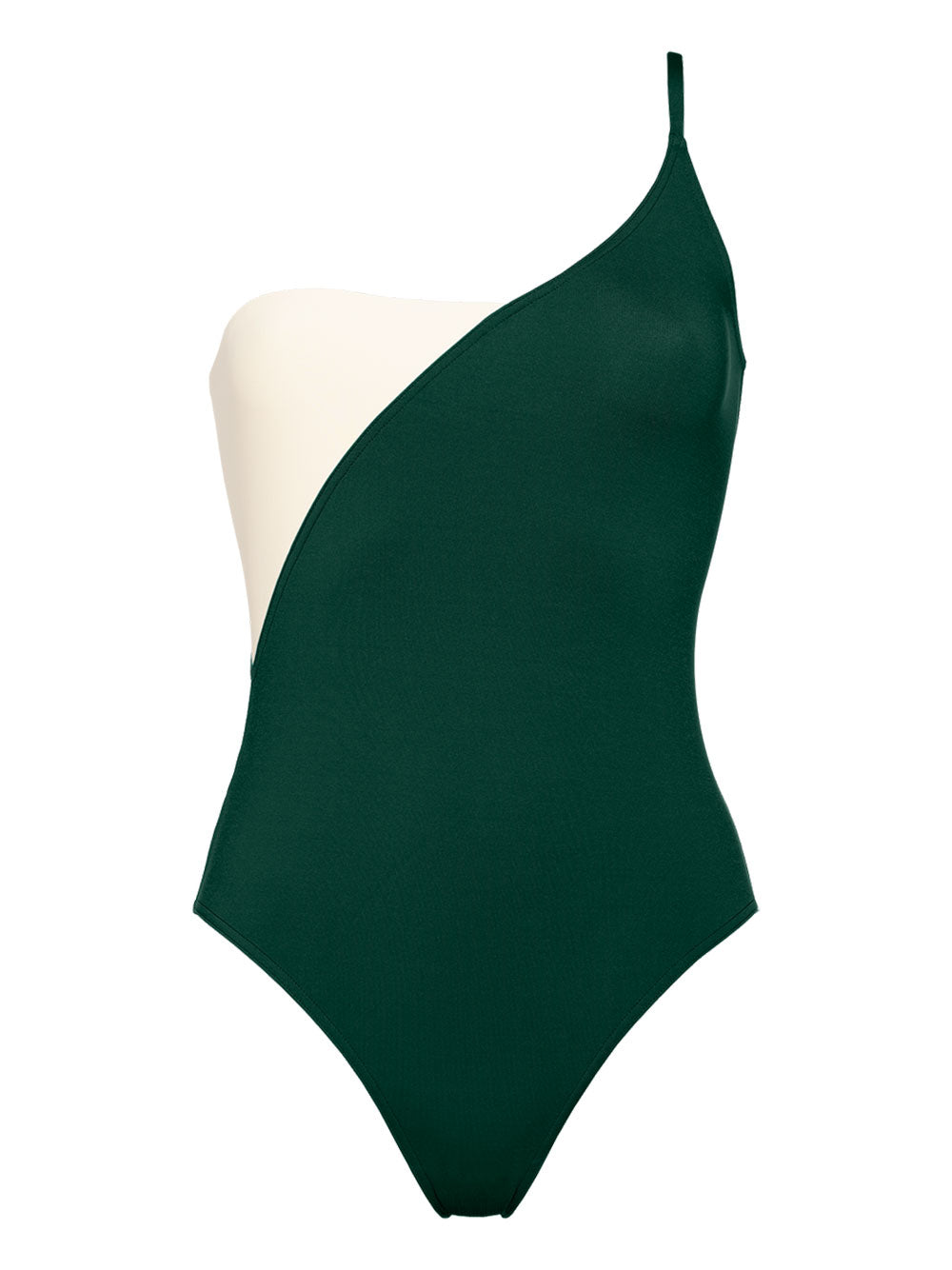 Eres Women Tandem Two-Tone One-Shoulder Swimsuit ERES