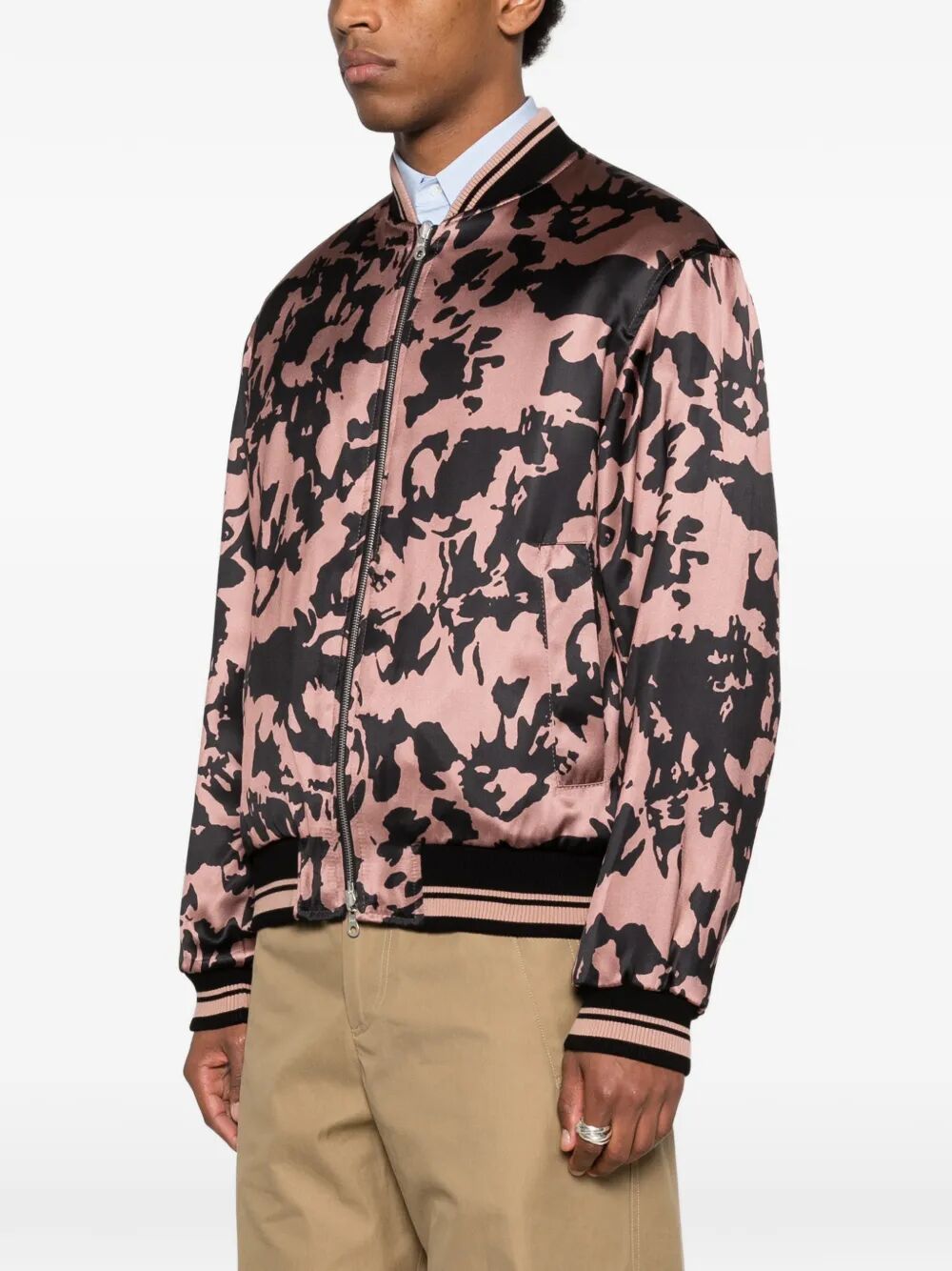 Dries Van Noten Men Volker Reversible Bomber Jacket DRIES VAN NOTEN