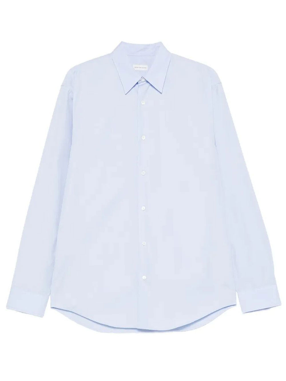Dries Van Noten Men Caper Cotton Poplin Shirt DRIES VAN NOTEN