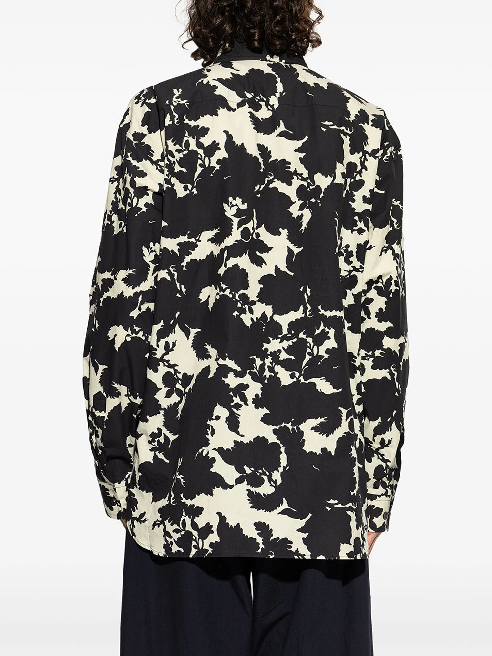 Dries Van Noten Men Croom Patterned Cotton Shirt DRIES VAN NOTEN