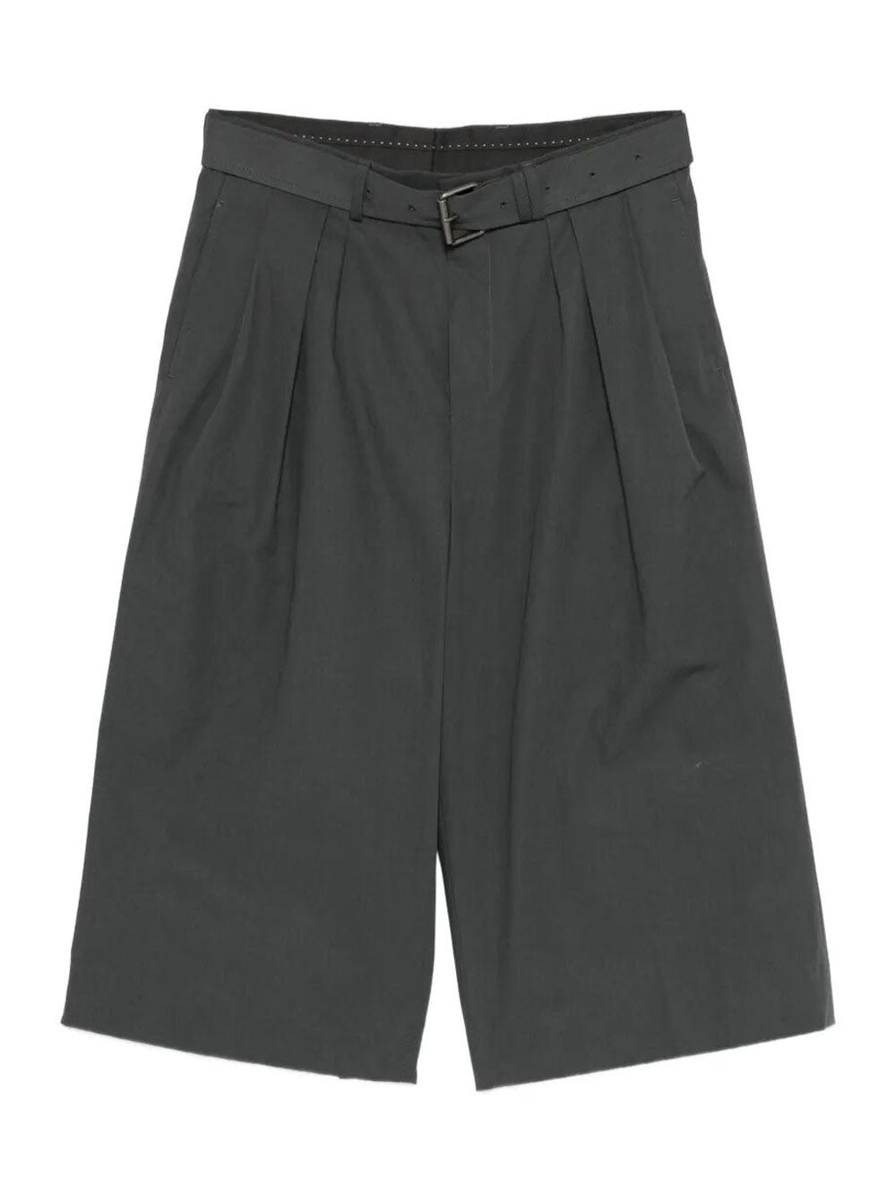 Dries Van Noten Men Preaches Belted Cotton Poplin Bermudas DRIES VAN NOTEN