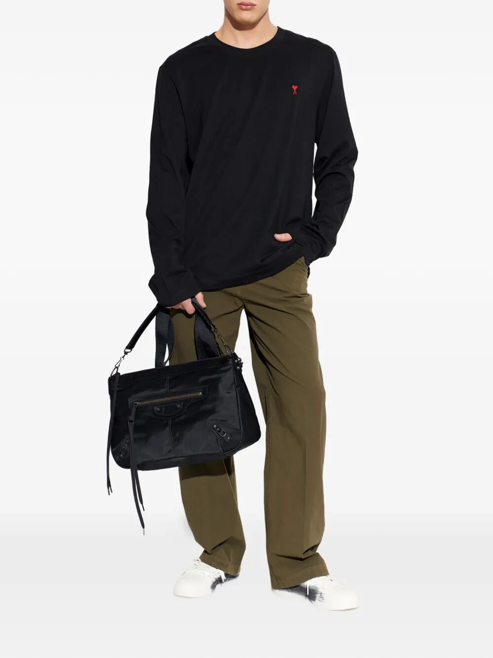Dries Van Noten Men Pickerbys Cotton Trousers With Side Pocket DRIES VAN NOTEN