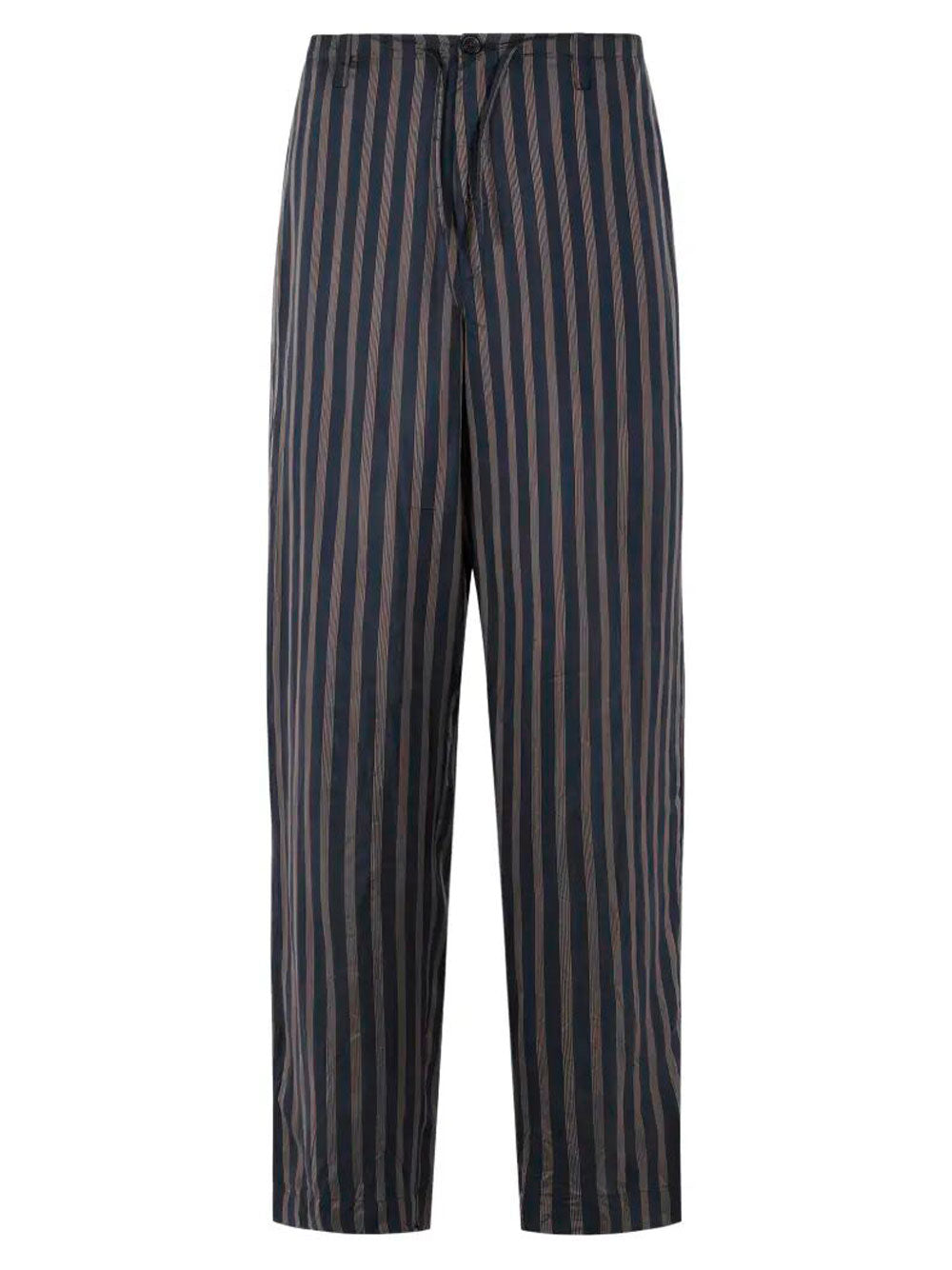 Dries Van Noten Men Penny Striped Cupro Trousers DRIES VAN NOTEN